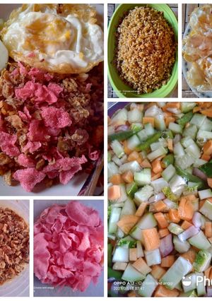 Foto resep Nasi goreng padang sederhana acar sayur