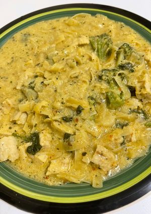 Una foto de Bori Creamy Cheese Pasta 🍝