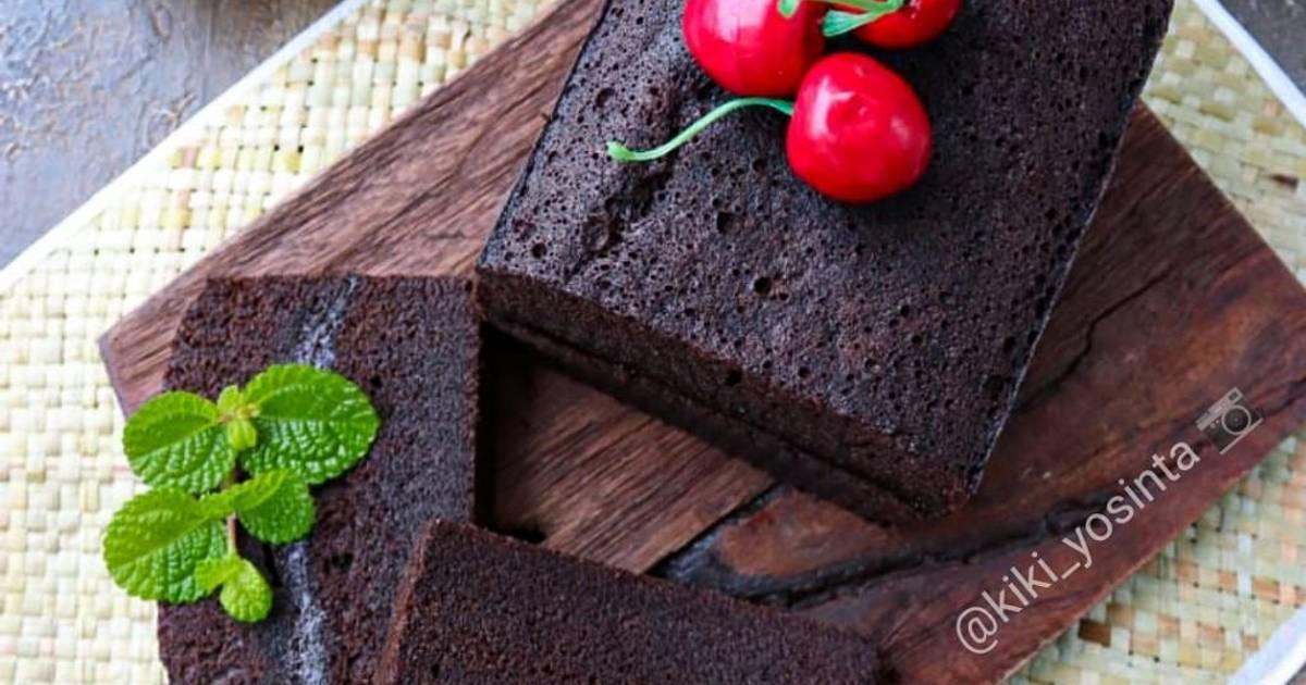 Resep Brownies Kukus Ketan Hitam oleh Clarissa's Kitchen Cookpad
