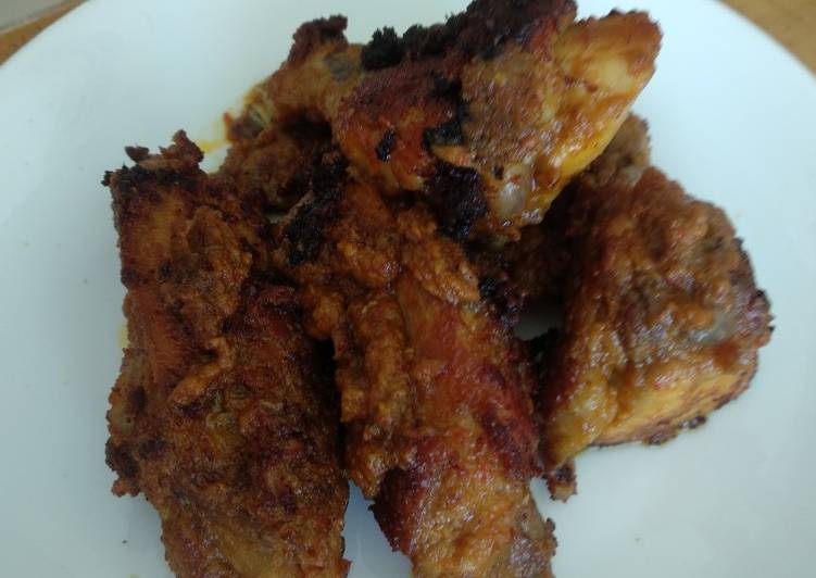 Langkah Mudah Menyiapkan Ayam bakar padang, Menggugah Selera