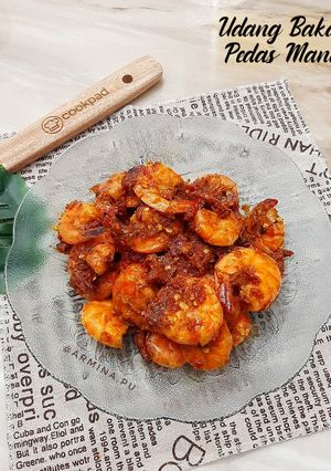 Foto resep Udang Bakar Pedas Manis