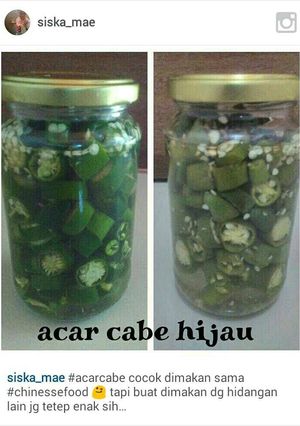 Foto resep Acar Cabe Hijau