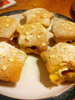 A picture of Simple recipe for buns and cake.