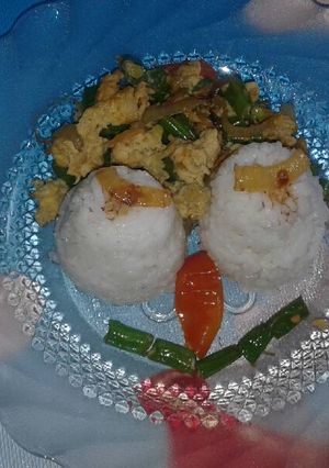 Foto resep Tumis buncis telor simple