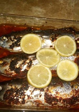 صورة لوصفة سمك بالفرن 🍴😋