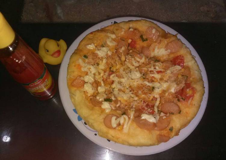 Pizza Homemade "Magic Com" rasa Pizza Hut