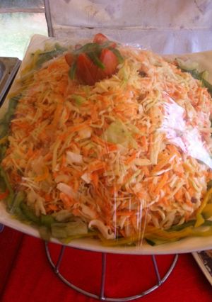 A picture of Coleslaw salad.