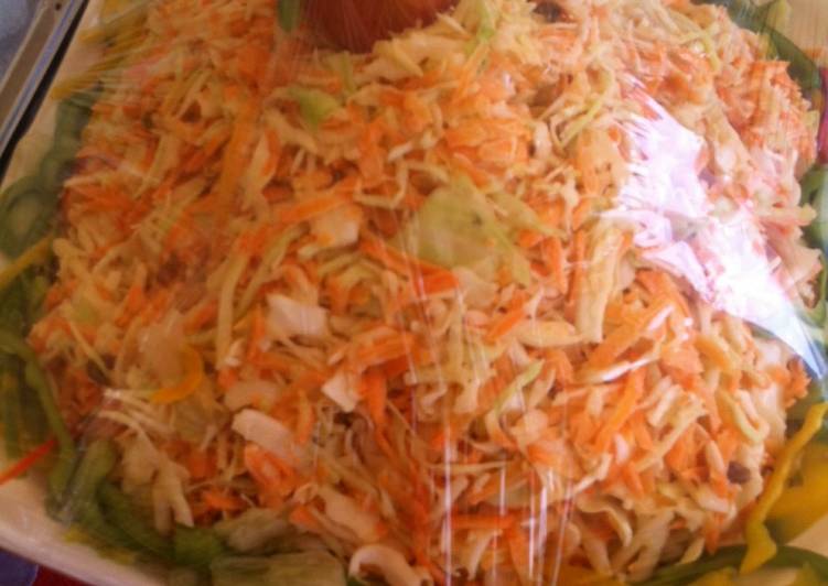 Simple Way to Make Favorite Coleslaw salad