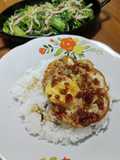 Nasi Telur Ceplok Ala Pontianak