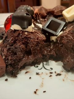 Una foto de Brownie de Pascua