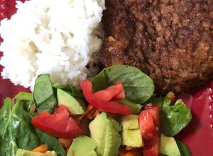 Una foto de Milanesa de res