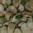 Tumis jamur kancing pedas
