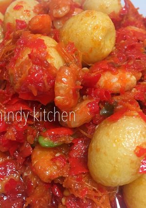 Foto resep Udang goreng balado