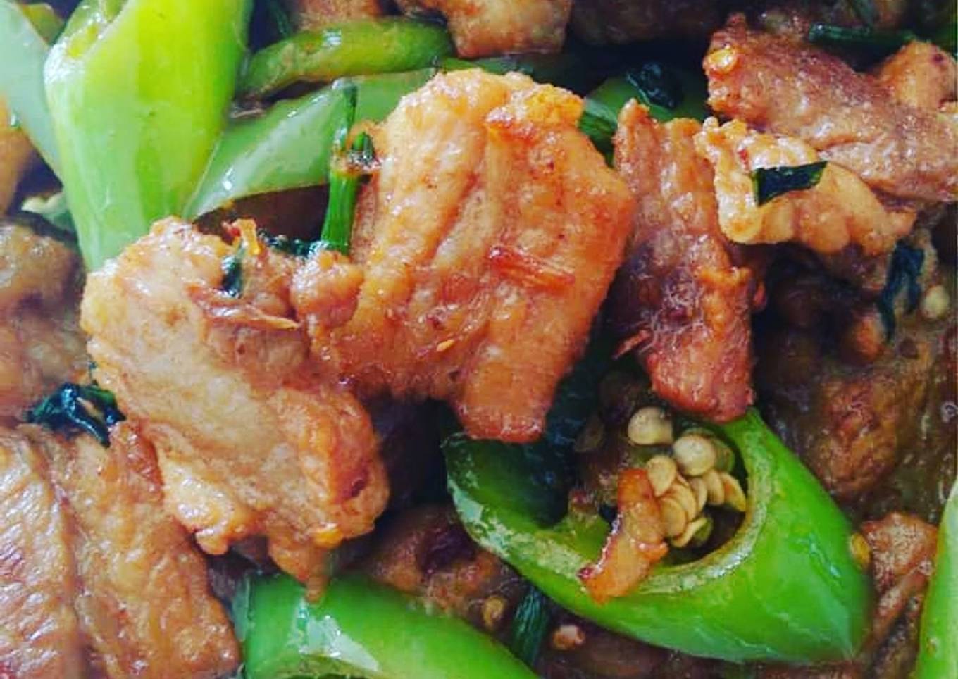 Oseng daging babi