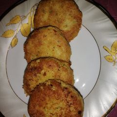 A picture of Chicken shami kabab.