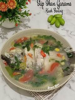 Foto resep Sup Ikan Gurame Kuah Bening