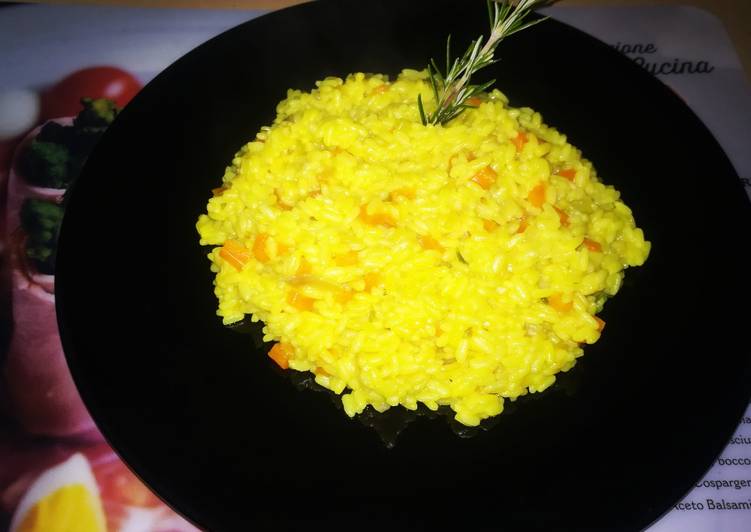 Risotto carote e curcuma