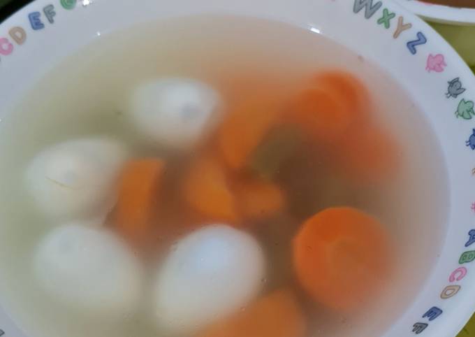 Kids Menu: Sop Wortel Buncis