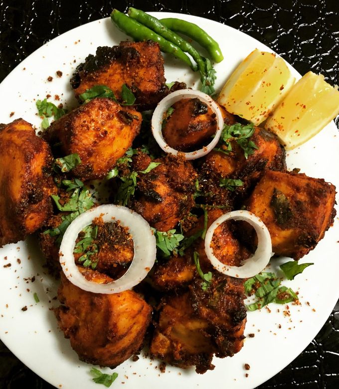 A picture of Grilled Podi Chicken.