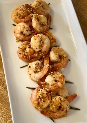 A picture of Shrimp lovers.