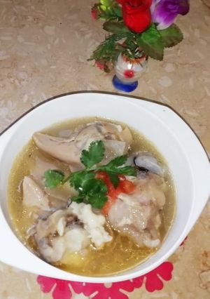 صورة لوصفة شوربة كوارع 😋😋
