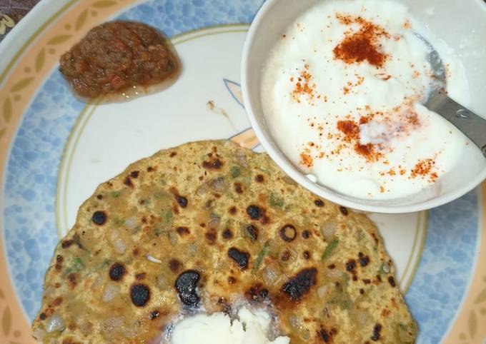 Simple Way to Prepare Homemade Missi roti - Easy Dinner Recipes for Family