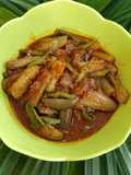 Semur Terong Buncis Pedas