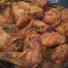 A picture of Ayam Goreng Mentega TANPA Kecap Inggris tetep Yahud.