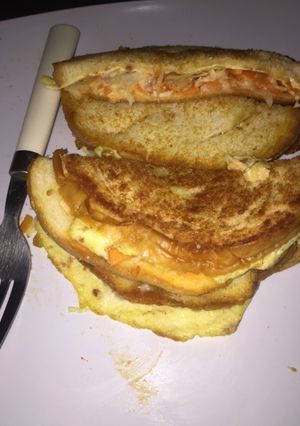 Foto resep Roti bakar isi sayur