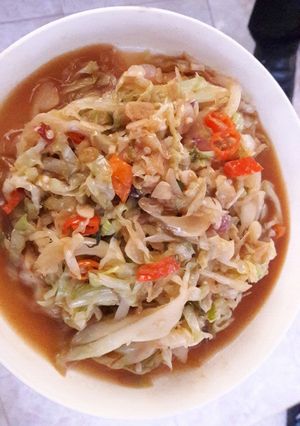 Foto resep Week 51. Tumis Kol Pedas