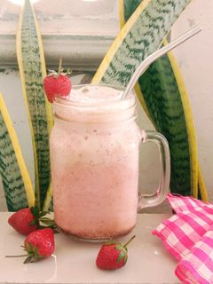 Foto resep Strawberry Milkshake
