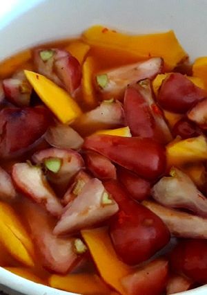 Foto resep Asinan Jambu air & Mangga