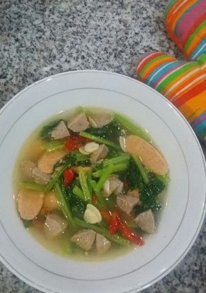 Foto resep 23. Cah sawi hijau