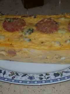 Una foto de Pastel de patata con huevo