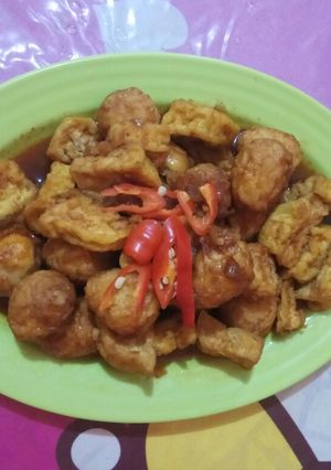 Foto resep Balado tahu telur puyuh