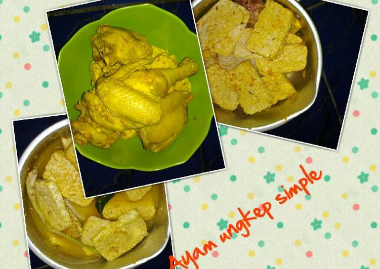 Ayam ungkep simple