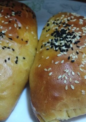 صورة لوصفة بيتزا بشكل السمبوسك