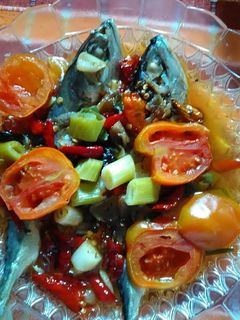 Foto resep Tim ikan pindang pedas