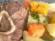 Una foto de carne de puchero