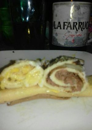 Una foto de Canelones de choclo 😋 Canelones de carne (en lata, pan de carne)😊