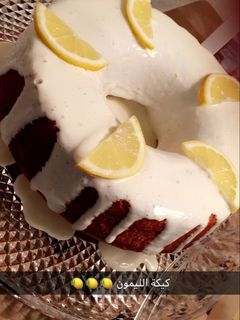 صورة لوصفة كيكة الليمون 🍋🍋🍋🍋🍋