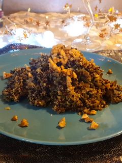 Foto di Quinoa tricolore con zucchine