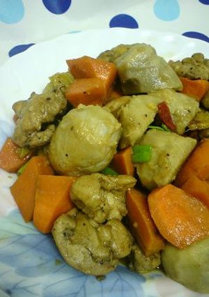 芋艿燒雞 的食譜成品照片