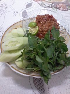 Foto resep Sambel terasi lalapan