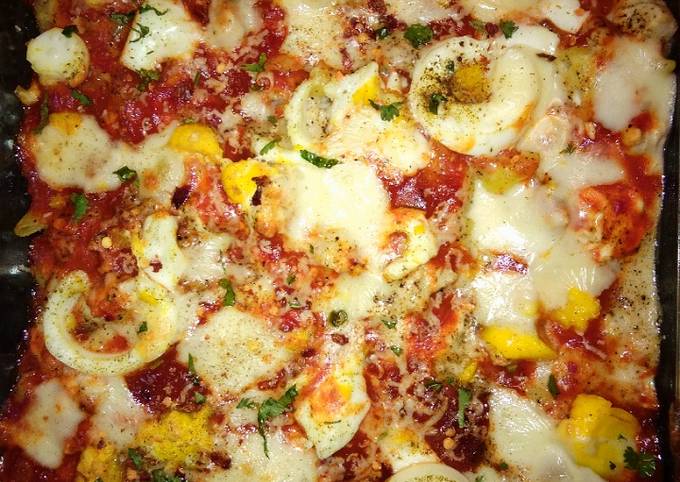 Steps to Make Homemade Cheesy Pasta #Ramadankitayari #FastFoodCompetition