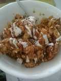 Lemon pepper chicken with lime-aioli sauce