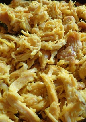 Foto resep Ayam Suwir Santan