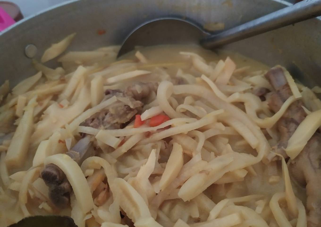 Lodeh rebung ceker