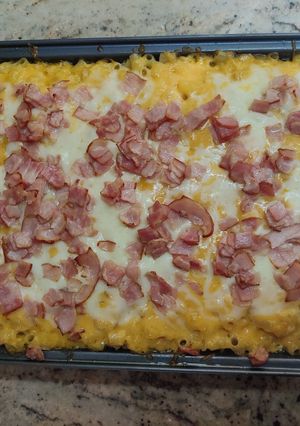Φωτογραφία της συνταγής Mac 'n' Cheese με μπέικον του Νότου 🧀