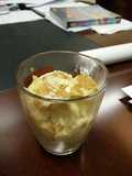 Microwave Bread pudding